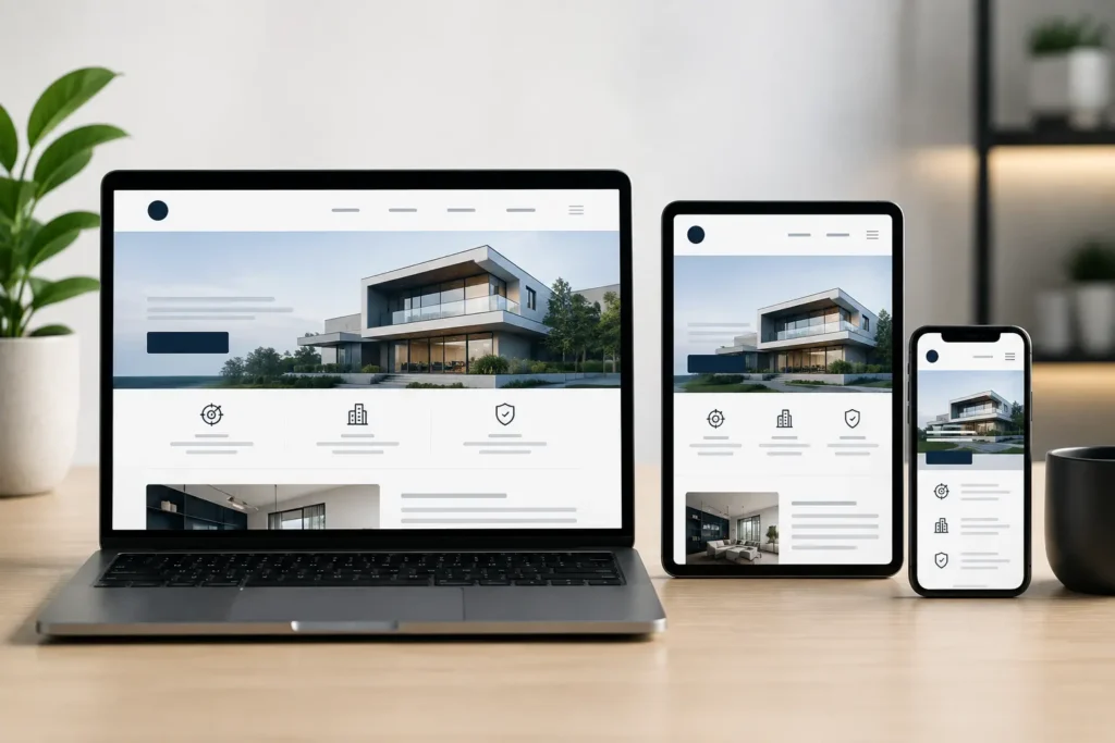 Responsive website development